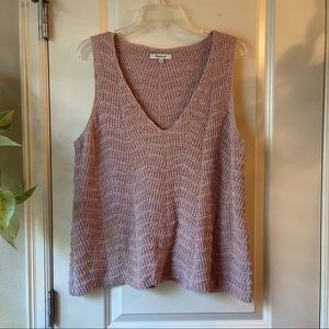 lilac madewell crochet tank